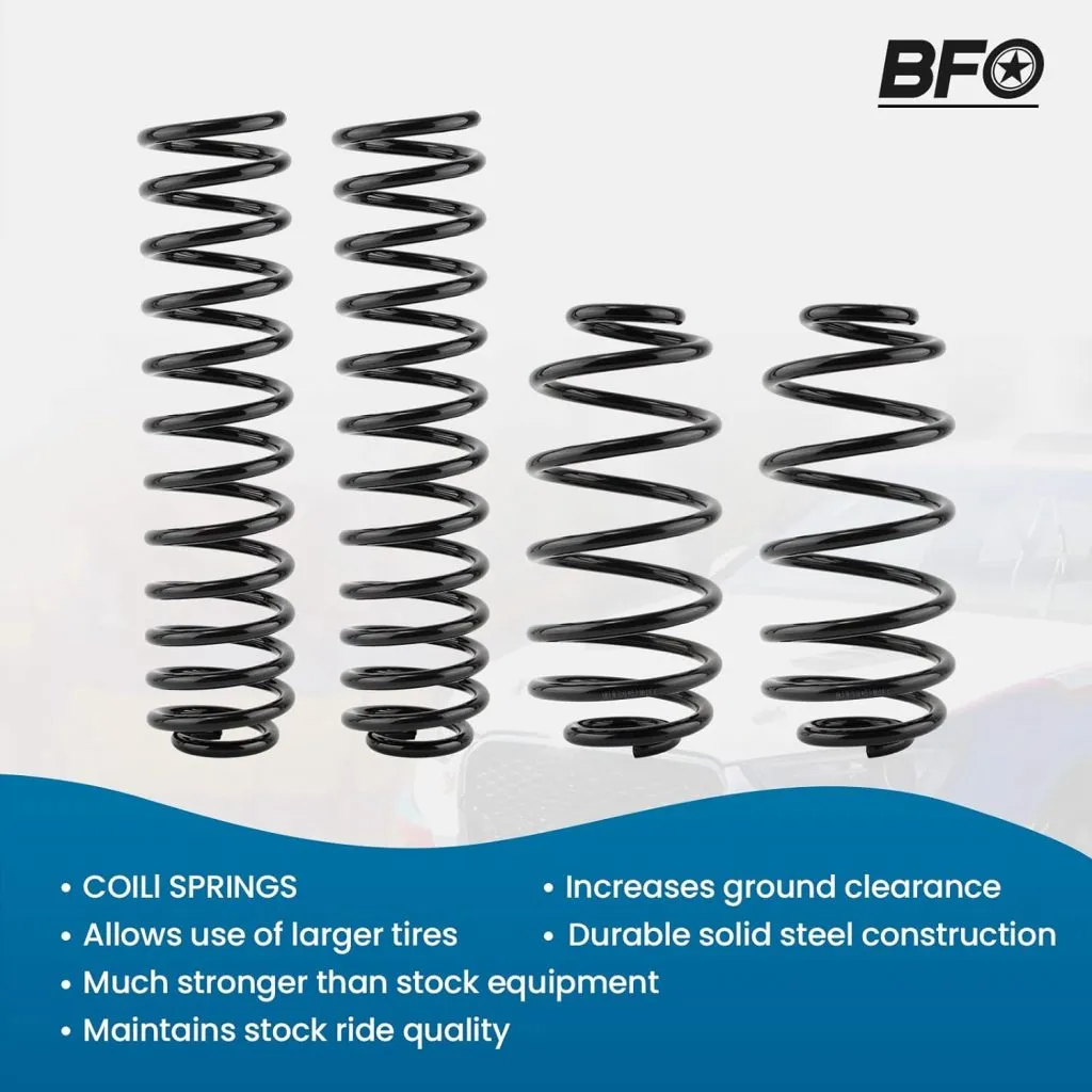 BFO 2.5” Suspension Lift Kit Review Cool It Tops